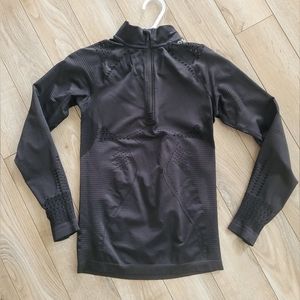 Gymshark seamless 1/4 zip up long sleeve